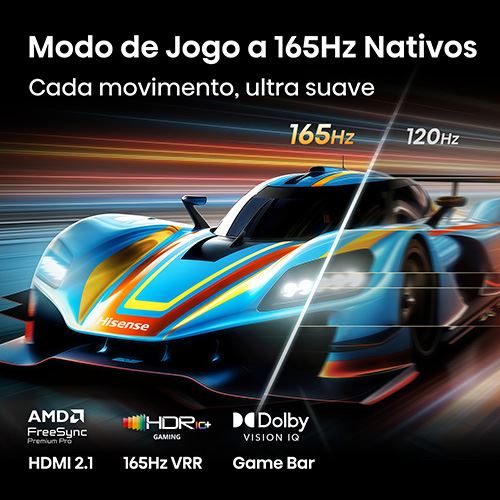 Smart TV Hisense 85" Mini LED Hi-QLED UHD 4K 85U7S PRO - 216 cm - Image 5
