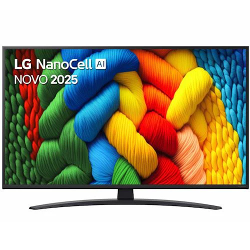 Smart TV LG 43" NanoCell UHD 4K 43NANO81A6A (2025) - 109cm