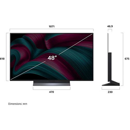 Smart TV LG 48" OLED evo UHD 4K OLED48C56LB (2025) - 122cm - Image 11