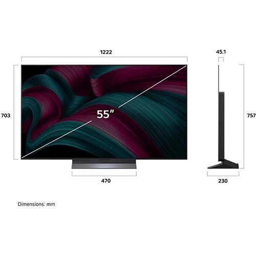 Smart TV LG 55" OLED evo UHD 4K OLED55C56LB (2025) - 140cm - Image 11