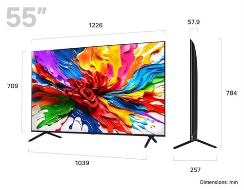 Smart TV LG 55" QNED Mini-LED UHD 4K 55QNED92A6A - 140 cm - Image 2