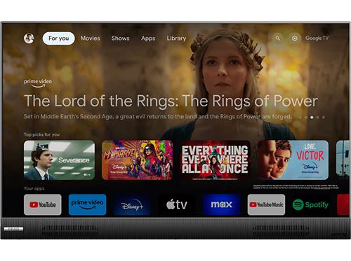 Smart TV PEAQ PTV 32GH-5023C-B LED 32" Google TV Com Bateria até 4 Horas
