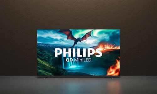 Smart TV Philips 65" QD Mini-LED 4K 65MLED820/12 - 165cm - Image 4