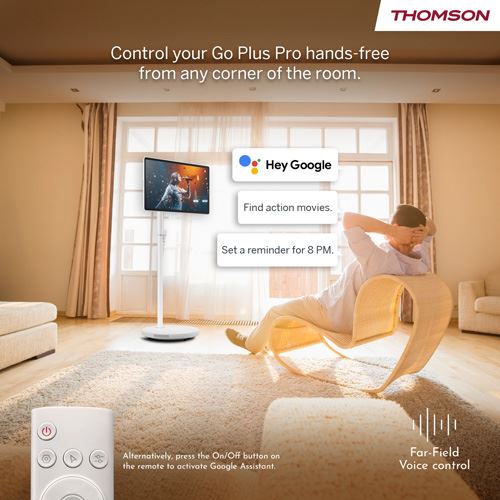 Smart TV Portátil com Bateria Thomson Go Plus Pro 27FE7M45 LCD Touch 27" Full HD Android - 69cm - Image 10