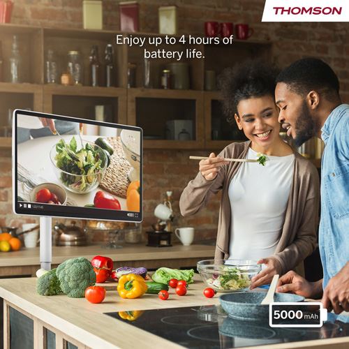Smart TV Portátil com Bateria Thomson Go Plus Pro 27FE7M45 LCD Touch 27" Full HD Android - 69cm - Image 13