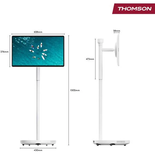 Smart TV Portátil com Bateria Thomson Go Plus Pro 27FE7M45 LCD Touch 27" Full HD Android - 69cm - Image 2