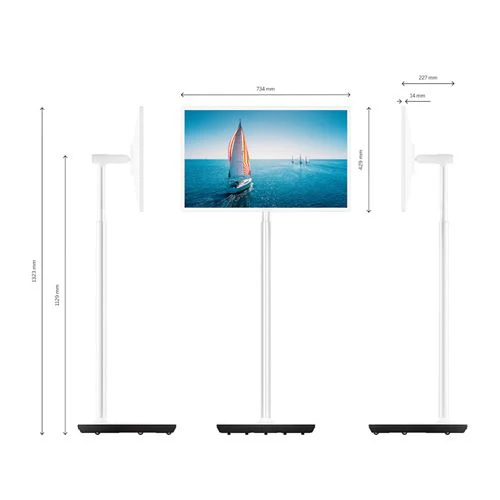 Smart TV Portátil com Bateria Thomson Go TV 32HA4M44 LCD 32" HD Android - 81cm - Image 2