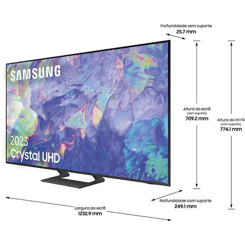 Smart TV Samsung 55" LED UHD 4K 55Cu8505 140cm - Outlet - Grade A - Image 3