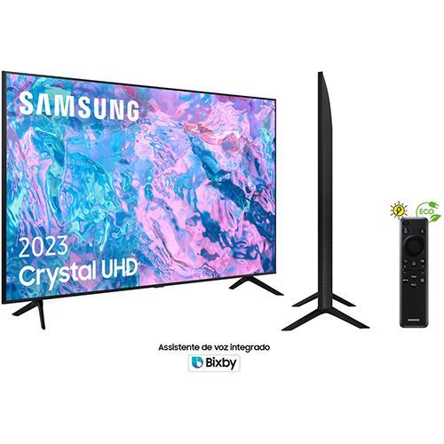 Smart TV Samsung 75" LED UHD 4K 75CU7105 190cm - Outlet - Grade A - Image 3