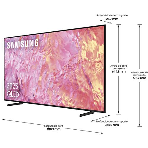 Smart TV Samsung 50" QLED UHD 4K 50Q60C 127cm - Image 2