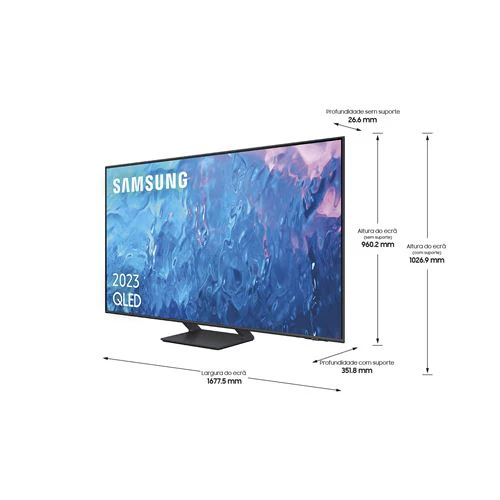 Smart TV Samsung 75" QLED UHD 4K 75Q70C 190 cm - Image 2