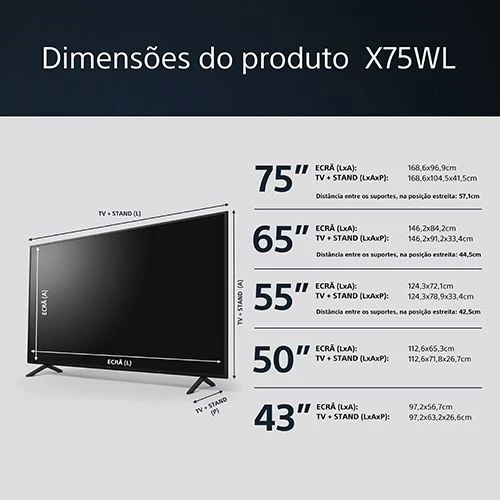 Smart TV Sony 50" LED UHD 4K 50X75Wl 127cm - Outlet - Grade A - Image 12