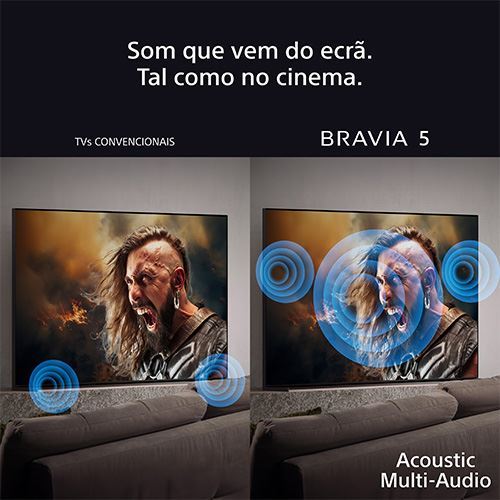Smart TV Sony 55" BRAVIA 5 Mini-LED UHD 4K K-55XR5 - 140cm - Image 6