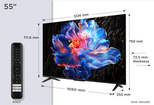 Smart TV TCL 55P6K LED 55" UHD 4K Google TV - 140cm - Image 8