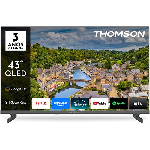 Smart TV Thomson 43FQG3S15 QLED 43" Full HD Google TV - 109cm