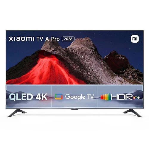 Smart TV Xiaomi 55" QLED UHD 4K A Pro L55MB Google TV (2026) - 140cm