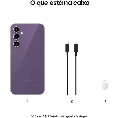 Samsung Galaxy S23FE 5G - 256GB - Purple - Image 5