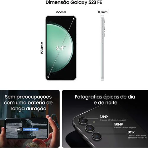 Samsung Galaxy S23FE 5G - 256GB - Mint - Image 9