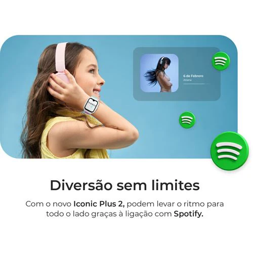 Smartwatch 4G para Criança Savefamily Iconic Plus 2 - Graffiti (Roxo) - Image 13