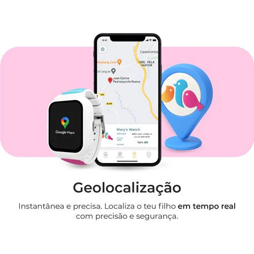Smartwatch 4G para Criança Savefamily Iconic Plus 2 - Graffiti (Roxo) - Image 14
