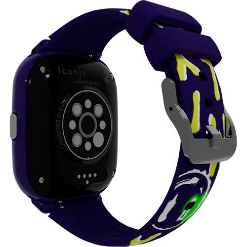 Smartwatch 4G para Criança Savefamily Iconic Plus 2 - Graffiti (Roxo) - Image 4