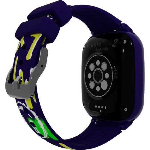 Smartwatch 4G para Criança Savefamily Iconic Plus 2 - Graffiti (Roxo) - Image 7