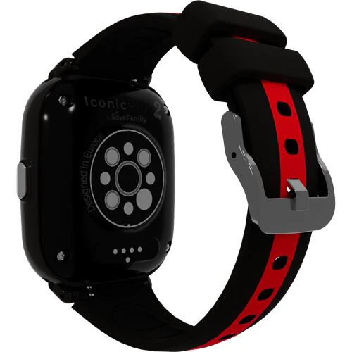Smartwatch 4G para Criança Savefamily Iconic Plus 2 - Streamer (Preto + Vermelho) - Image 5