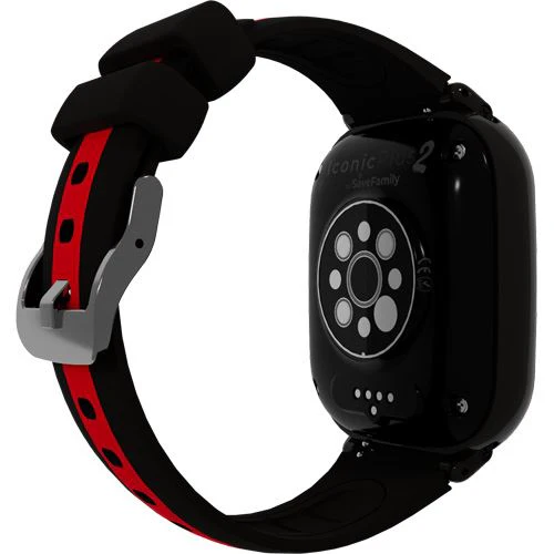 Smartwatch 4G para Criança Savefamily Iconic Plus 2 - Streamer (Preto + Vermelho) - Image 8