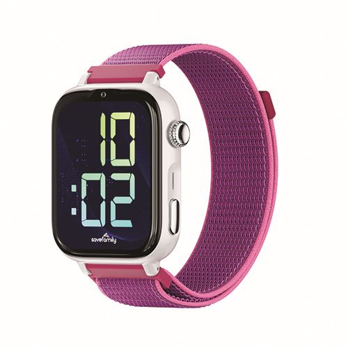 Smartwatch 4G para Criança Savefamily Savewatch Plus 2 - Branco / Framboesa (Rosa) - Image 2