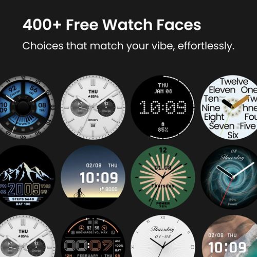 Smartwatch Amazfit Active Max - Preto - Image 8