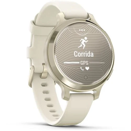 Smartwatch Garmin Lily 2 Active 38mm - Dourado Lunar/Branco Osso - Image 3