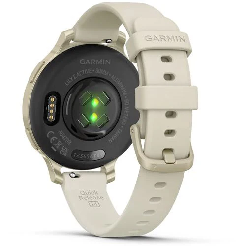 Smartwatch Garmin Lily 2 Active 38mm - Dourado Lunar/Branco Osso - Image 4