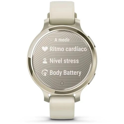 Smartwatch Garmin Lily 2 Active 38mm - Dourado Lunar/Branco Osso - Image 7