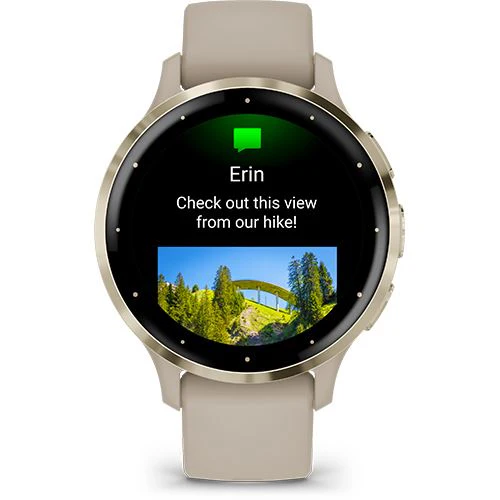 Smartwatch Garmin Venu 3S - Castanho - Image 2