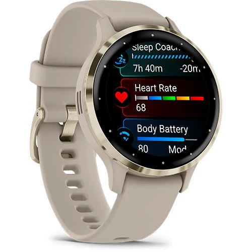 Smartwatch Garmin Venu 3S - Castanho - Image 4