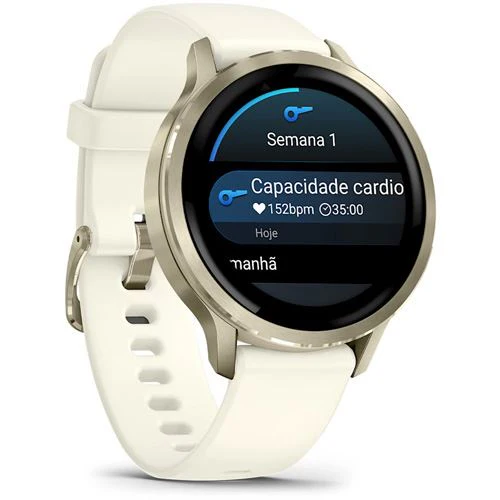 Smartwatch Garmin Venu 4 - 41mm - Dourado Lunar | Osso - Image 2
