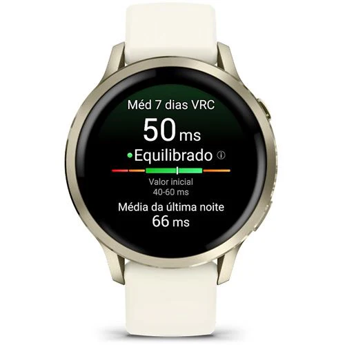 Smartwatch Garmin Venu 4 - 41mm - Dourado Lunar | Osso - Image 6