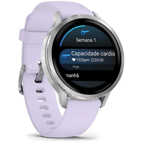 Smartwatch Garmin Venu 4 - 41mm - Prateado | Azul-Lavanda - Image 2
