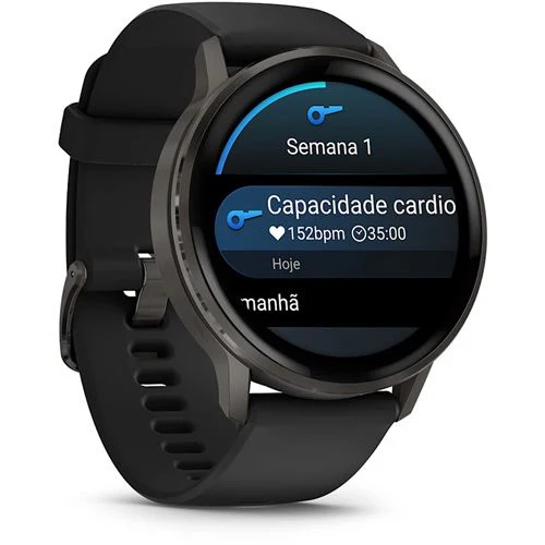 Smartwatch Garmin Venu 4 - 45mm - Cinzento | Preto - Image 2