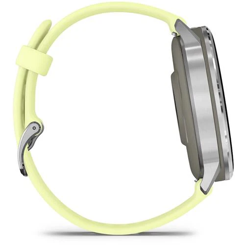 Smartwatch Garmin Venu 4 - 45mm - Prateado | Amarelo Limão - Image 5