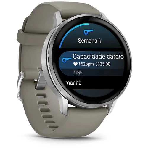 Smartwatch Garmin Venu 4 - 45mm - Prateado | Cinzento - Image 2