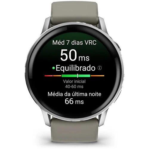 Smartwatch Garmin Venu 4 - 45mm - Prateado | Cinzento - Image 6