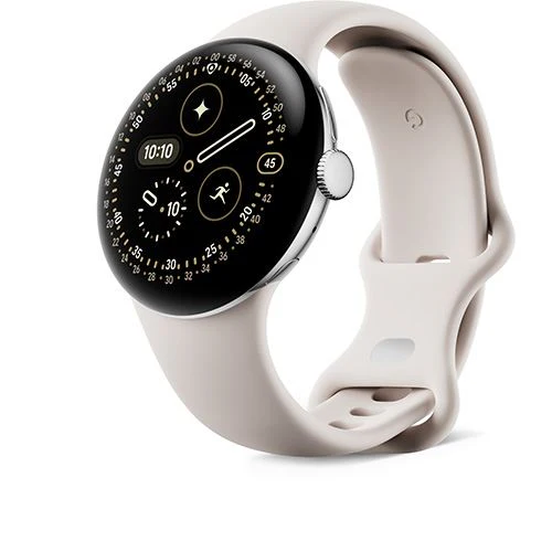 Smartwatch Google Pixel Watch 4 - 41 mm - Prata/Porcelana - Image 2