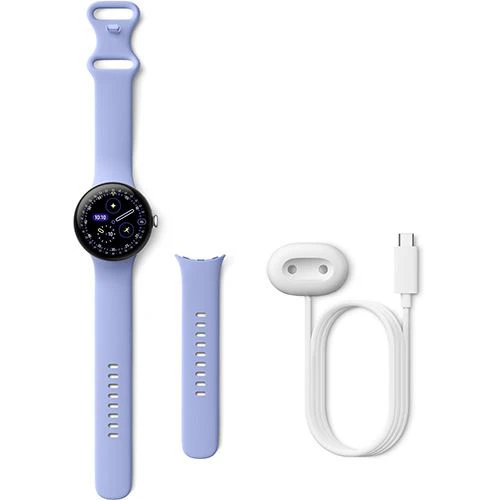 Smartwatch Google Pixel Watch 4 - 41 mm - Prata/Íris - Image 9