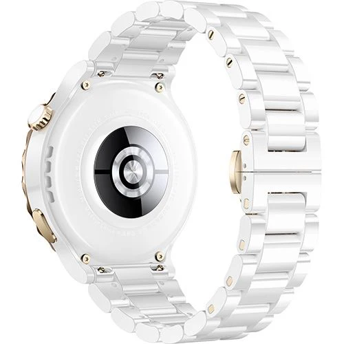 Smartwatch Huawei Watch GT 3 Pro 43mm - Gold Bezel | White Ceramic Case | White Ceramic Strap - Image 4