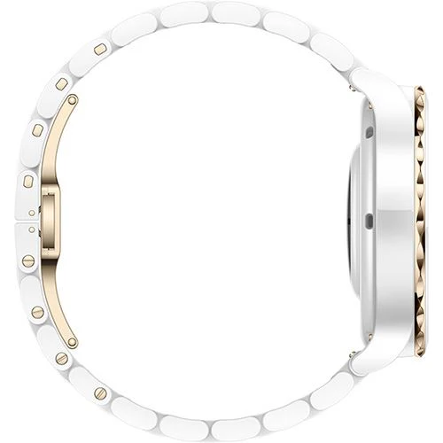 Smartwatch Huawei Watch GT 3 Pro 43mm - Gold Bezel | White Ceramic Case | White Ceramic Strap - Image 6