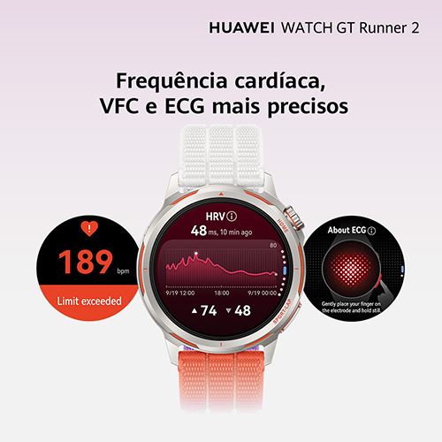 Smartwatch Huawei Watch GT Runner 2 - Preto - Image 7