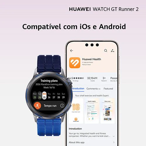 Smartwatch Huawei Watch GT Runner 2 - Preto - Image 9