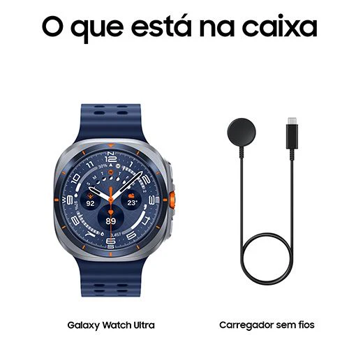 Smartwatch Samsung Galaxy Watch Ultra 2025 LTE 47mm - Azul Titânio/Azul - Image 11