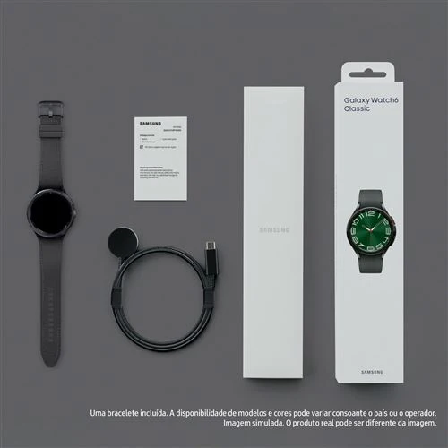 Smartwatch Samsung Galaxy Watch6 Classic LTE 47mm - Preto - Image 7